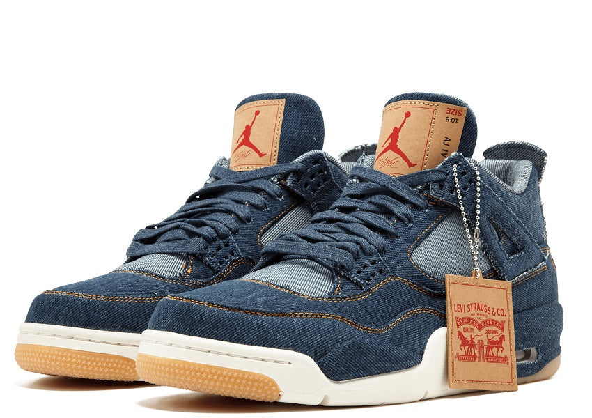Air Jordan 4 Retro Levis Denim - shirtsshoesandmore