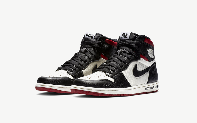 AIR JORDAN 1 RETRO HIGH "NOT FOR RESALE" VARSITY RED - shirtsshoesandmore