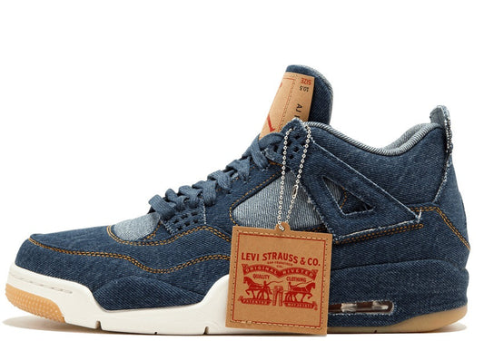 Air Jordan 4 Retro Levis Denim - shirtsshoesandmore