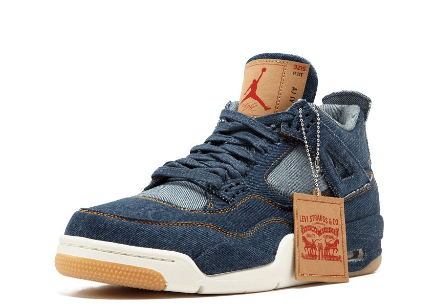 Air Jordan 4 Retro Levis Denim - shirtsshoesandmore