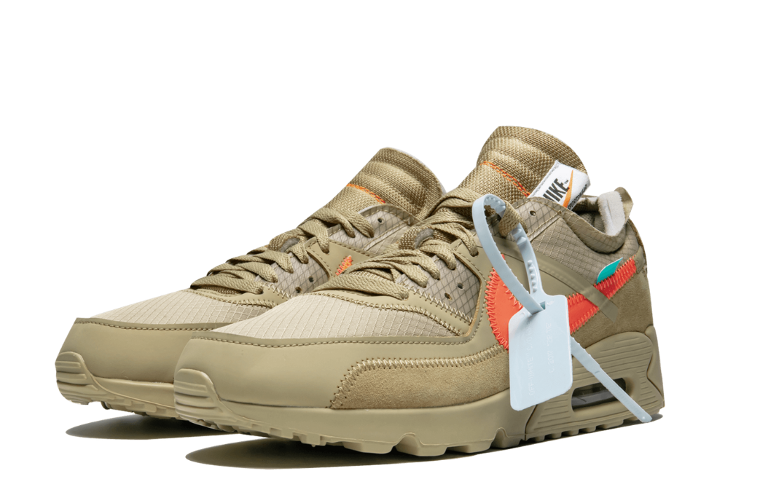 Air Max 90 x OFF-White Desert Ore - shirtsshoesandmore