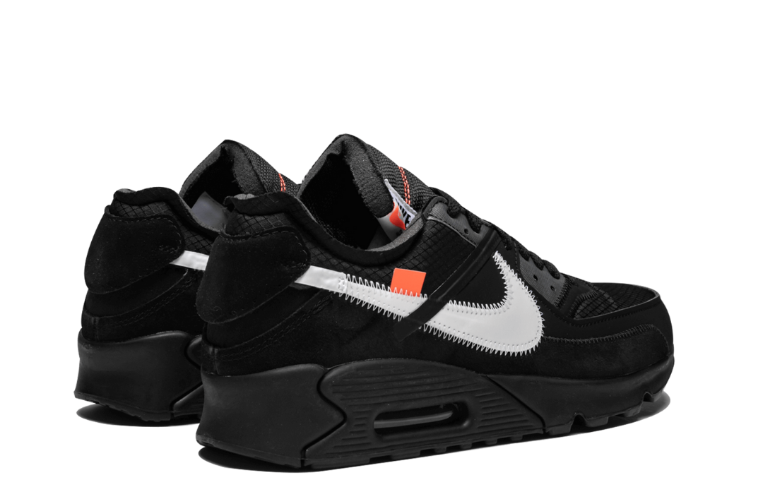 Air Max 90 x OFF-White BLACK - shirtsshoesandmore