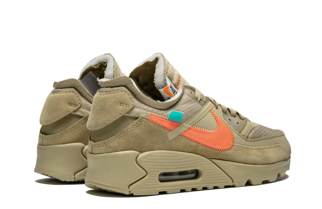 Air Max 90 x OFF-White Desert Ore - shirtsshoesandmore