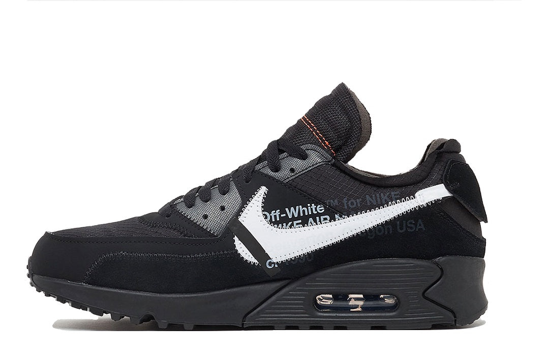 Air Max 90 x OFF-White BLACK - shirtsshoesandmore