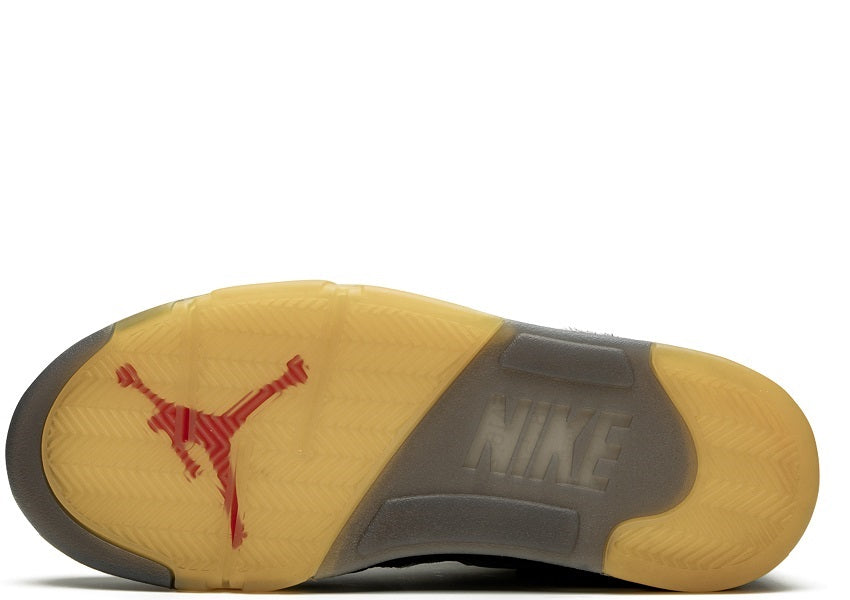 Air Jordan 5 retro Off-White Black - shirtsshoesandmore