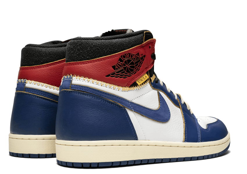 Air Jordan 1 retro High Union Los Angeles Blue Toe - shirtsshoesandmore