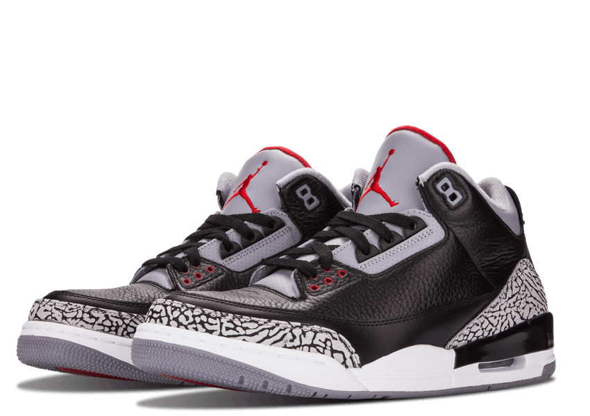 Air Jordan 3 Black Cement 2018 - shirtsshoesandmore