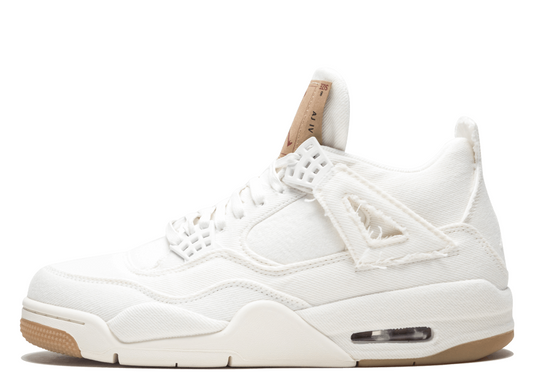 Air Jordan 4 retro Levis White - shirtsshoesandmore