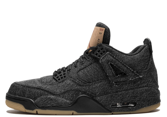 Air Jordan 4 Retro Levis Black - shirtsshoesandmore