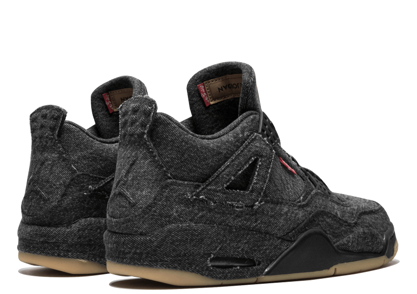 Air Jordan 4 Retro Levis Black - shirtsshoesandmore