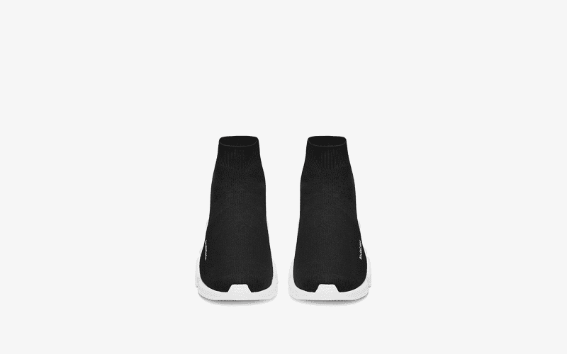 BALENCIAGA SPEED "BLACK/WHITE" - shirtsshoesandmore