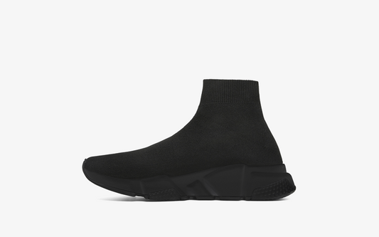 BALENCIAGA SPEED "TOTAL BLACK" - shirtsshoesandmore