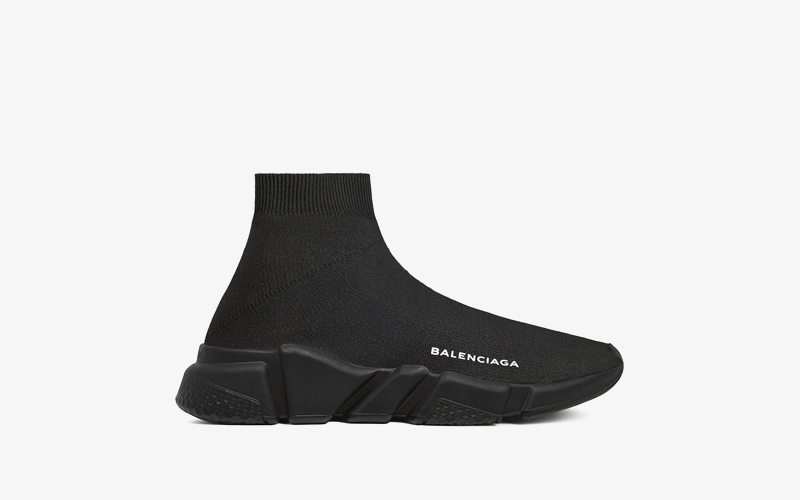 BALENCIAGA SPEED "TOTAL BLACK" - shirtsshoesandmore
