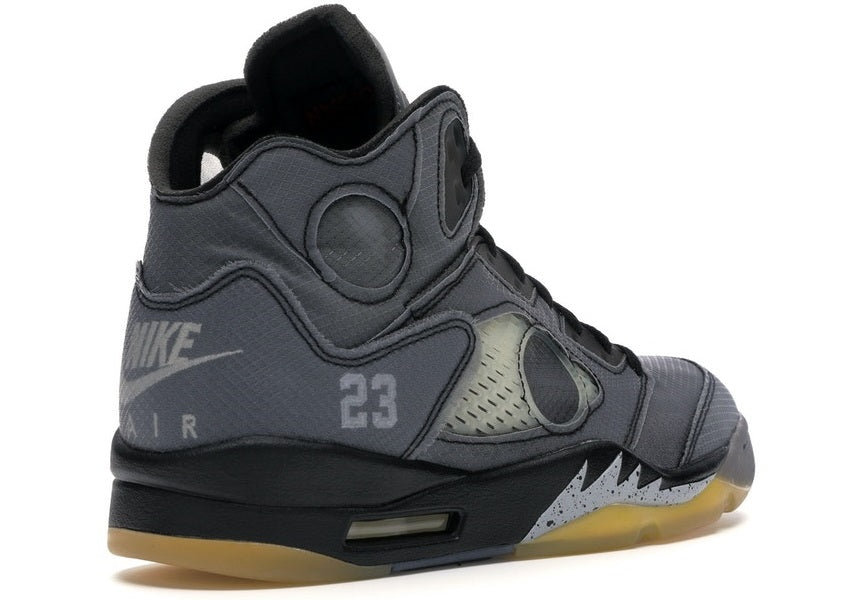 Air Jordan 5 retro Off-White Black - shirtsshoesandmore