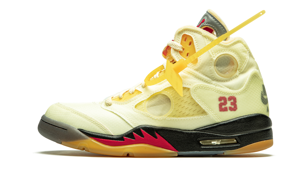 Air Jordan 5 Retro Off-White Sail - world of streetwear