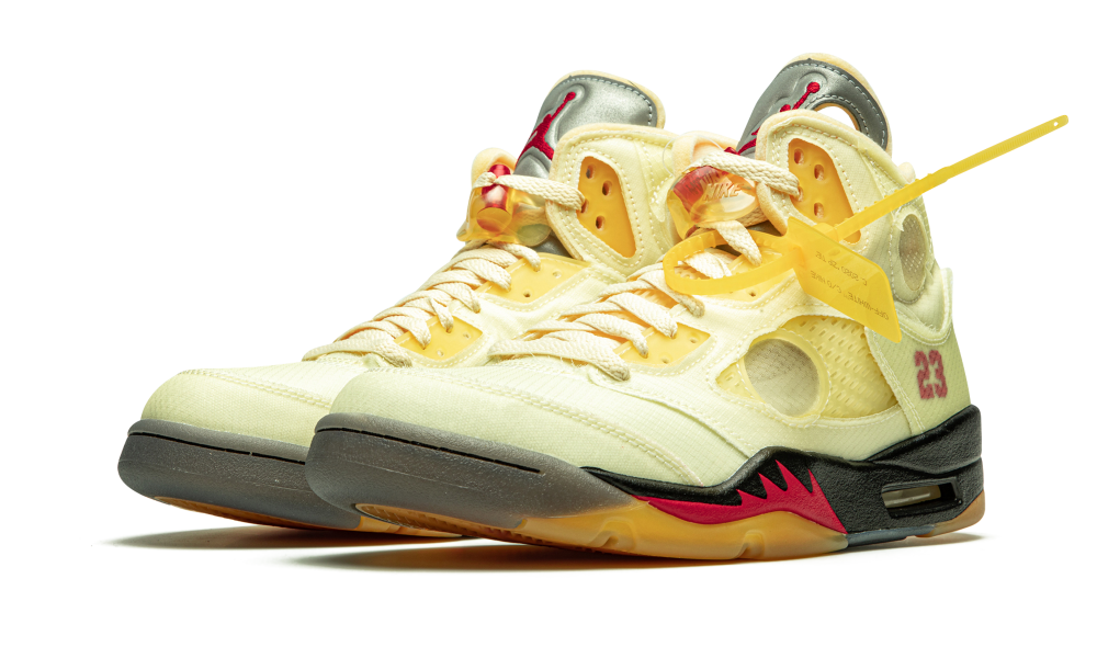 Air Jordan 5 Retro Off-White Sail - world of streetwear