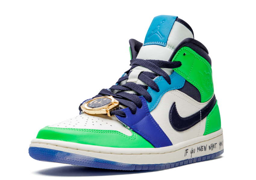 Air Jordan 1 Mid Melody Ehsani Fearless - shirtsshoesandmore