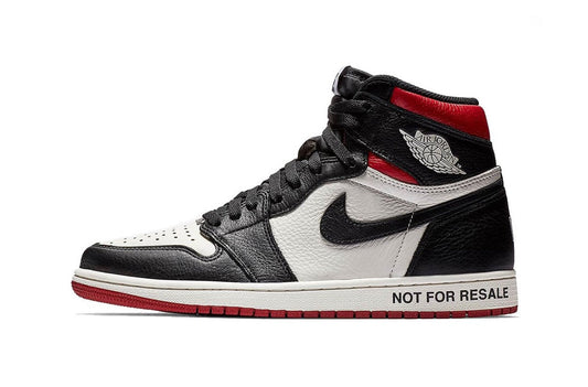 AIR JORDAN 1 RETRO HIGH "NOT FOR RESALE" VARSITY RED - shirtsshoesandmore