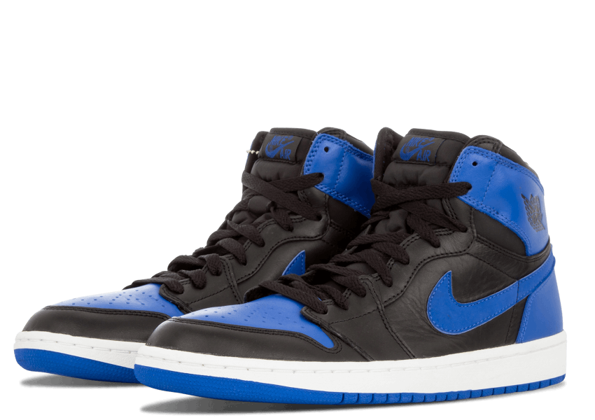 Air Jordan 1 Retro Black Royal Blue (2001) - shirtsshoesandmore