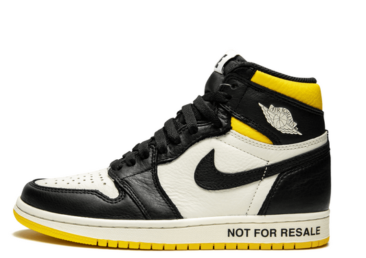 Air Jordan 1 Retro High “Not For Resale” Varsity Maize - shirtsshoesandmore