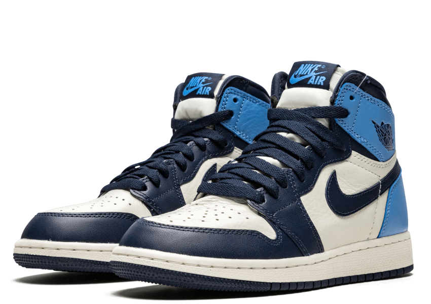 Air Jordan 1 retro high obsidian UNC - shirtsshoesandmore