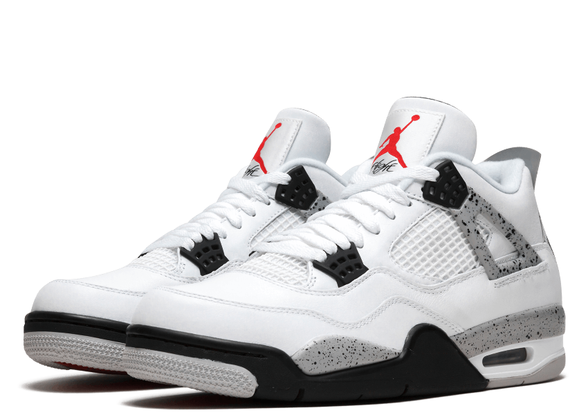 Air Jordan 4 Retro White Cement - shirtsshoesandmore