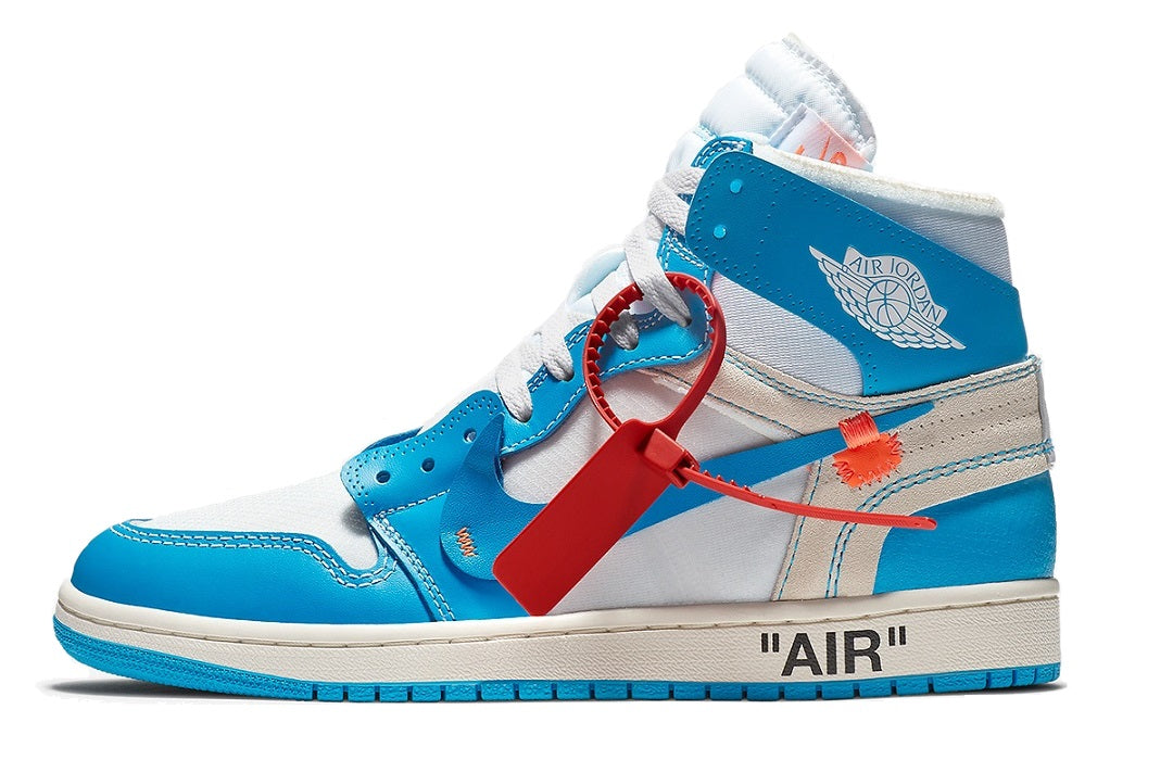 Jordan 1 Retro High OFF-White University Blue - shirtsshoesandmore