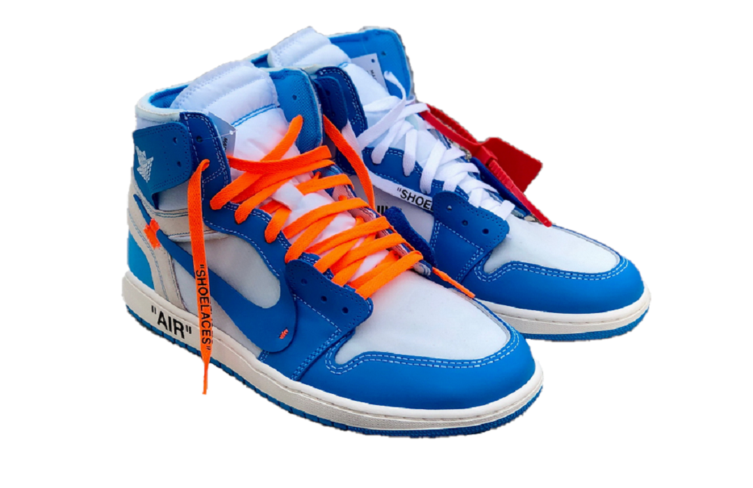 Jordan 1 Retro High OFF-White University Blue - shirtsshoesandmore