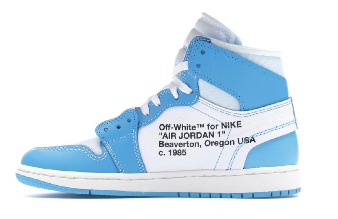 Jordan 1 Retro High OFF-White University Blue - shirtsshoesandmore